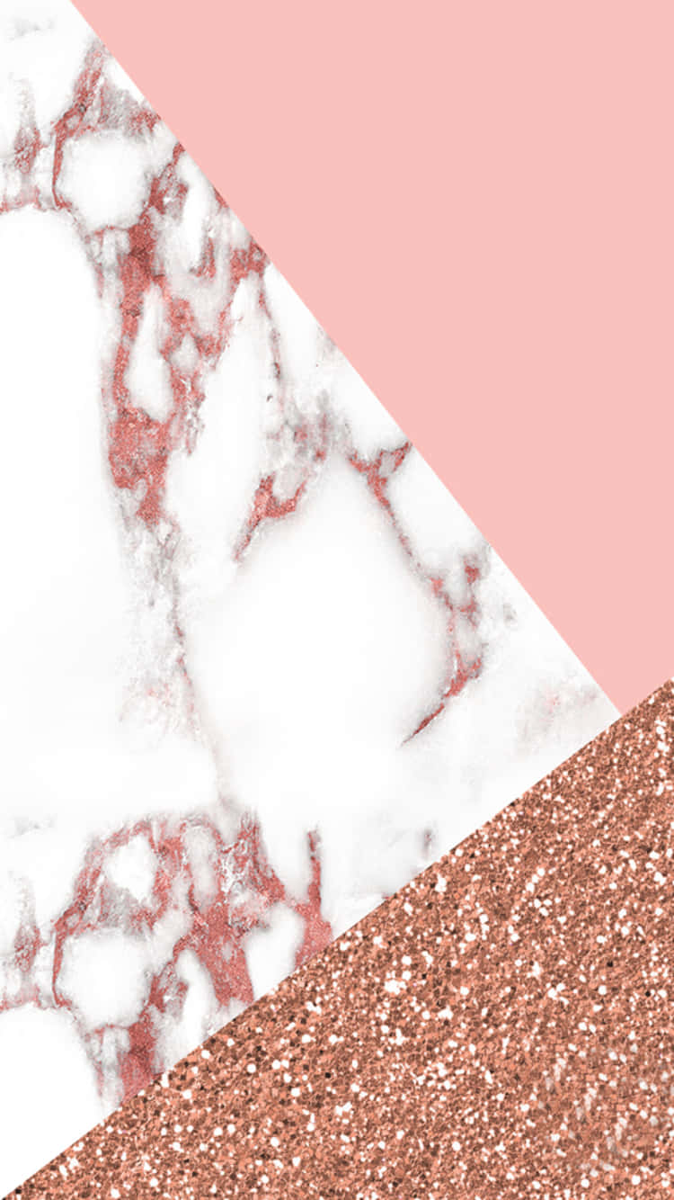 girl rose gold, white rose gold marble, blush pink, HD Phone Wallpaper