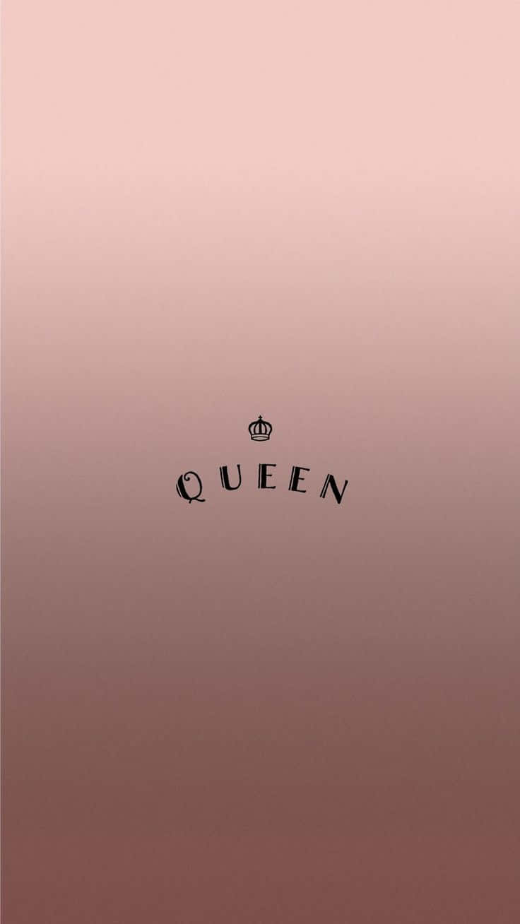 rose gold, queen, crown, HD Phone Wallpaper