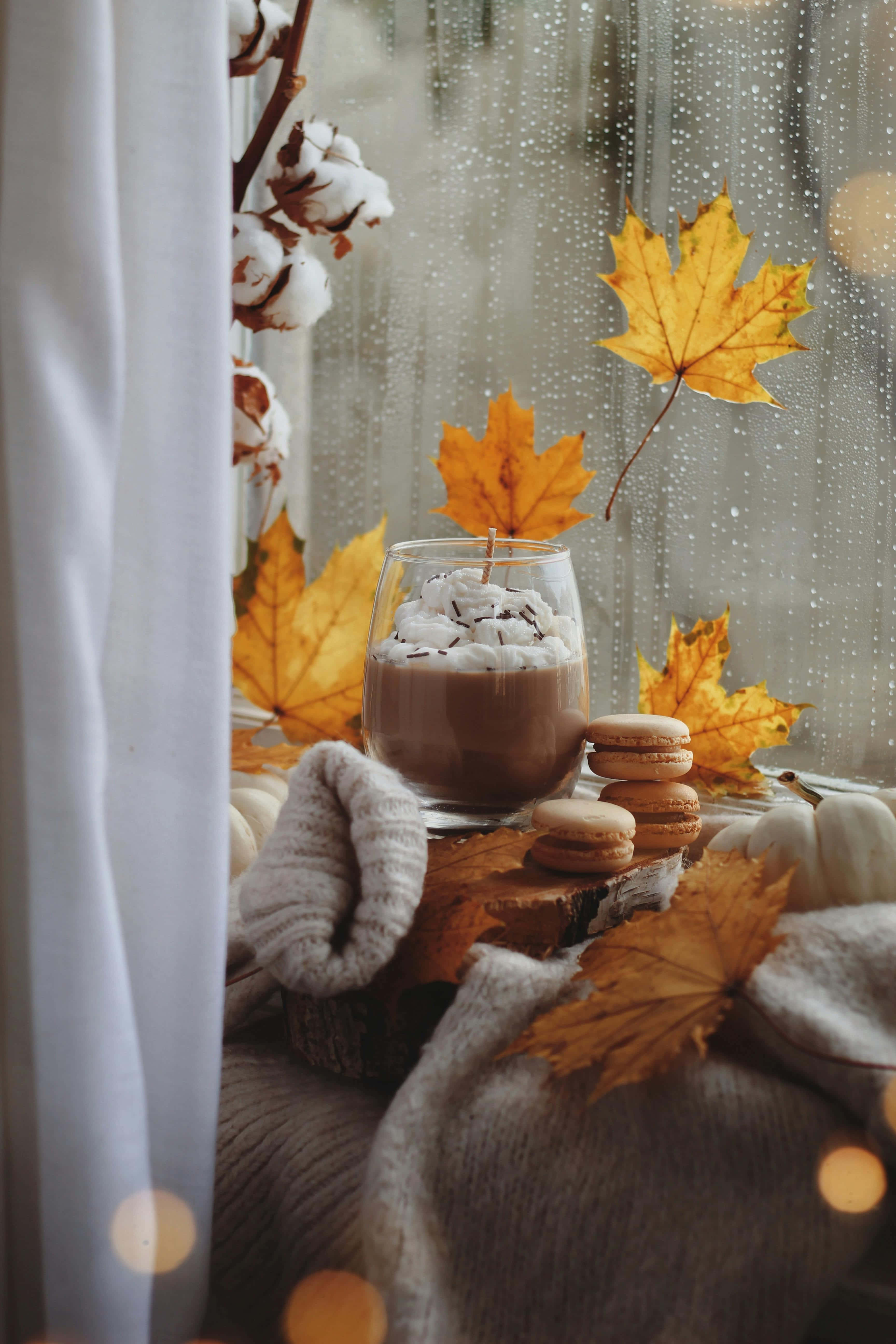 hot chocolate, marshmallows, chocolate shavings, 5K Phone Wallpaper