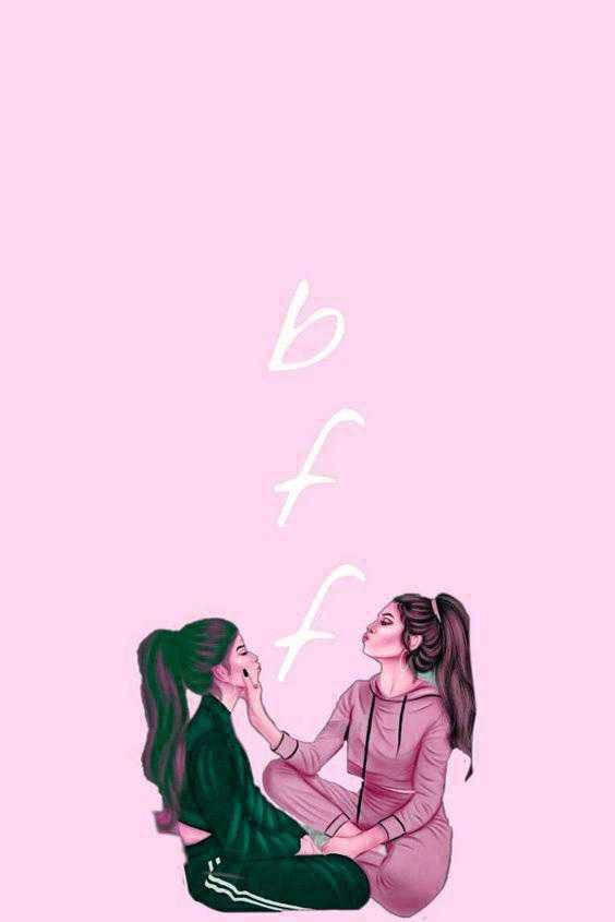 best friends forever, unbreakable bond of friendship, cozy hoodies, SD Phone Wallpaper