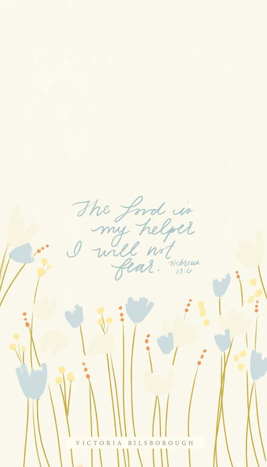 Girly Bible Verse, pastel flowers, handwritten scripture verse, HD Phone Wallpaper