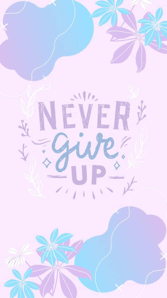 girly Christian, pastel purple, blue floral illustration, SD Phone Wallpaper
