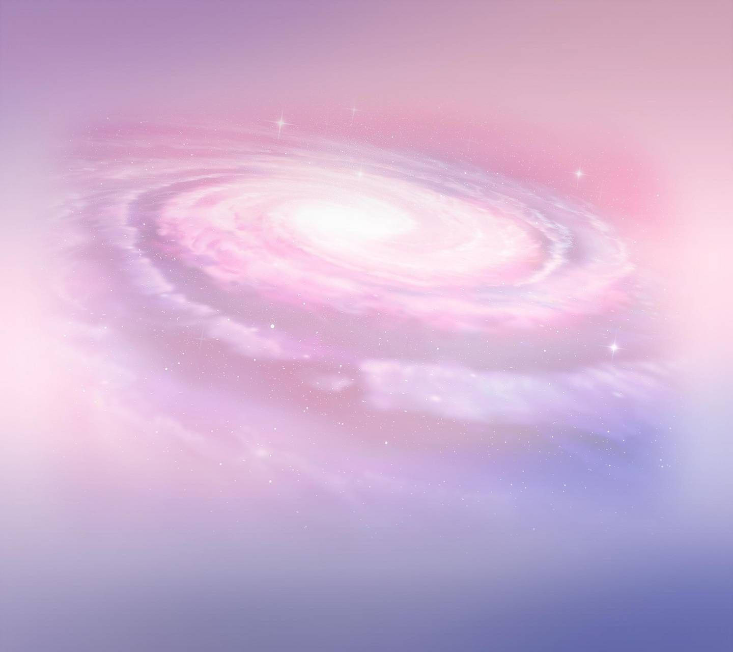 Girly Galaxy, Pastel Milky Way, pink, HD Desktop Wallpaper
