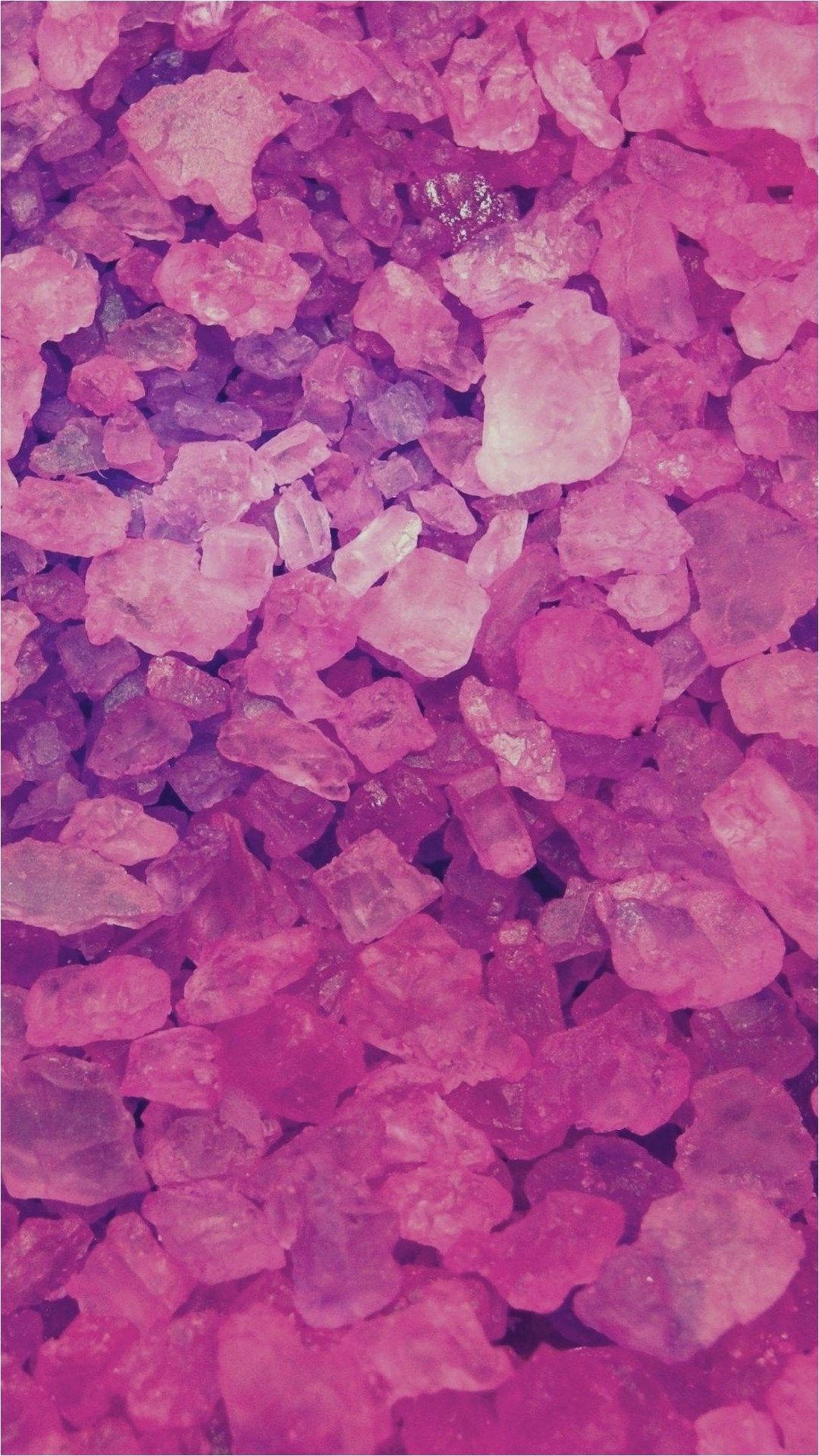 crystal, vibrant pink, translucent facets, Full HD Phone Wallpaper