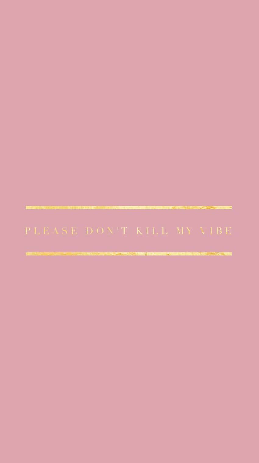 girly lock screen, pink, gold foil, HD Phone Wallpaper