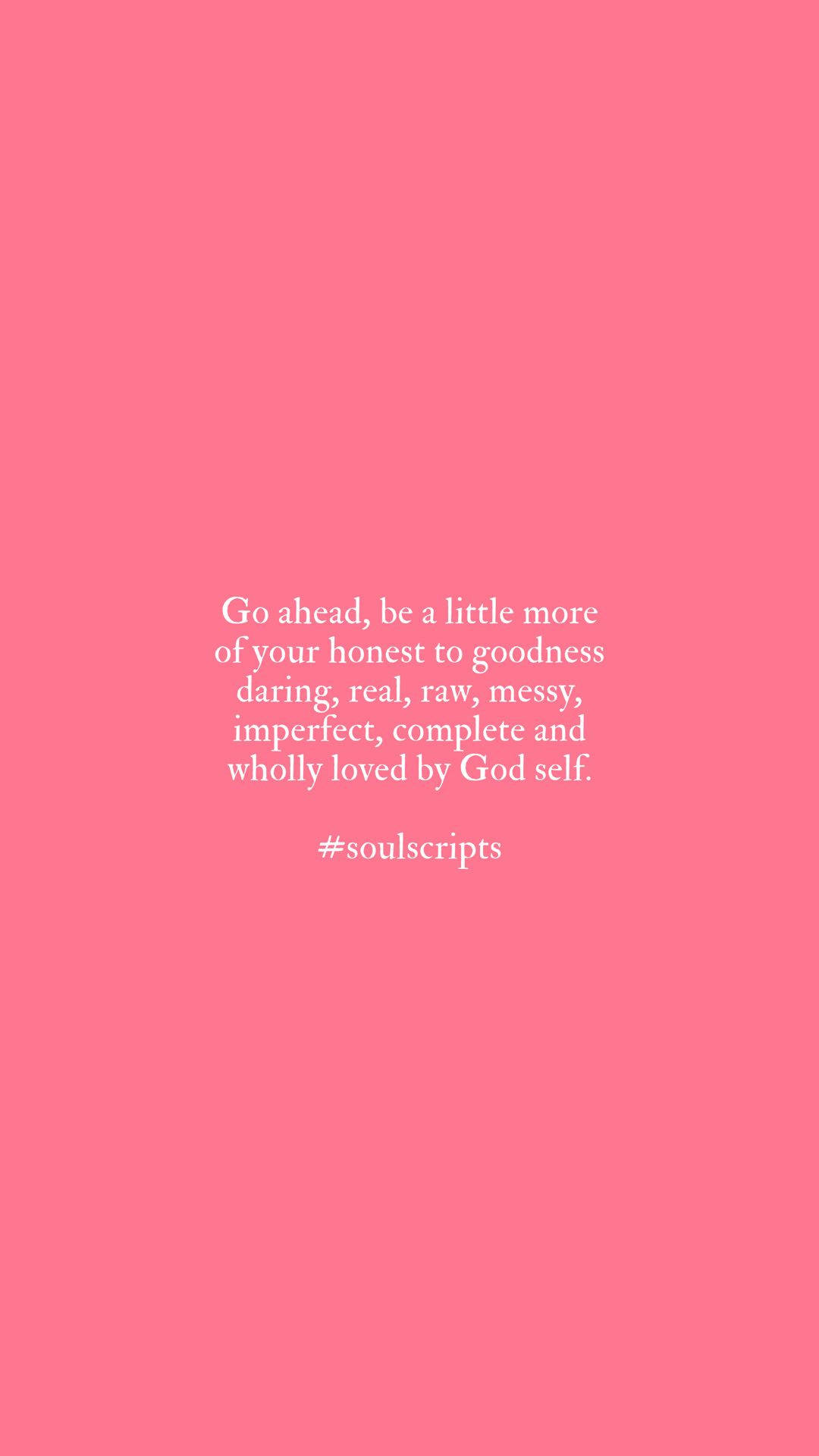 Girly Motivational, pink background, white text, Full HD Phone Wallpaper