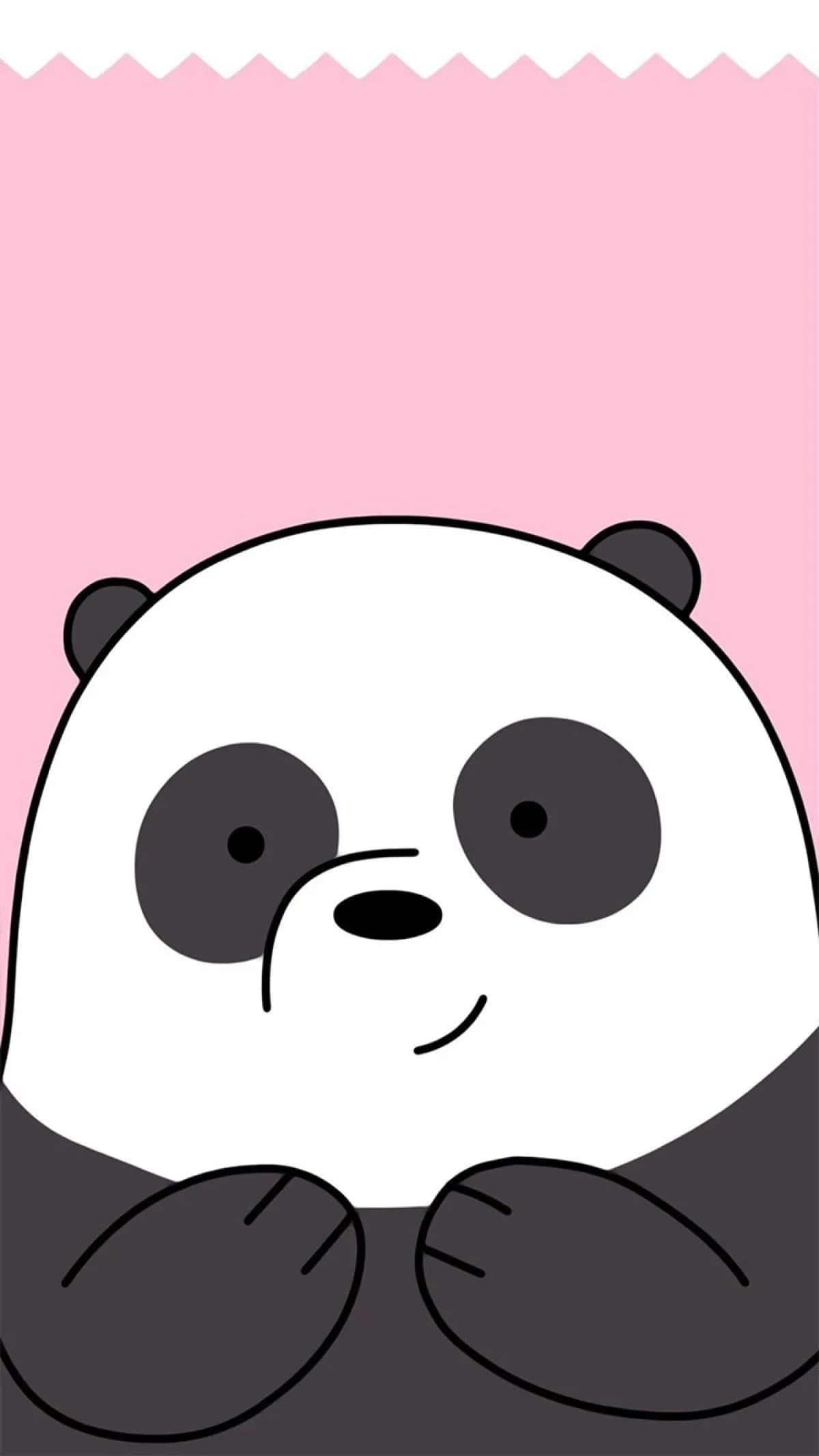 Girly Panda, panda bear, big eyes, Full HD Phone Wallpaper