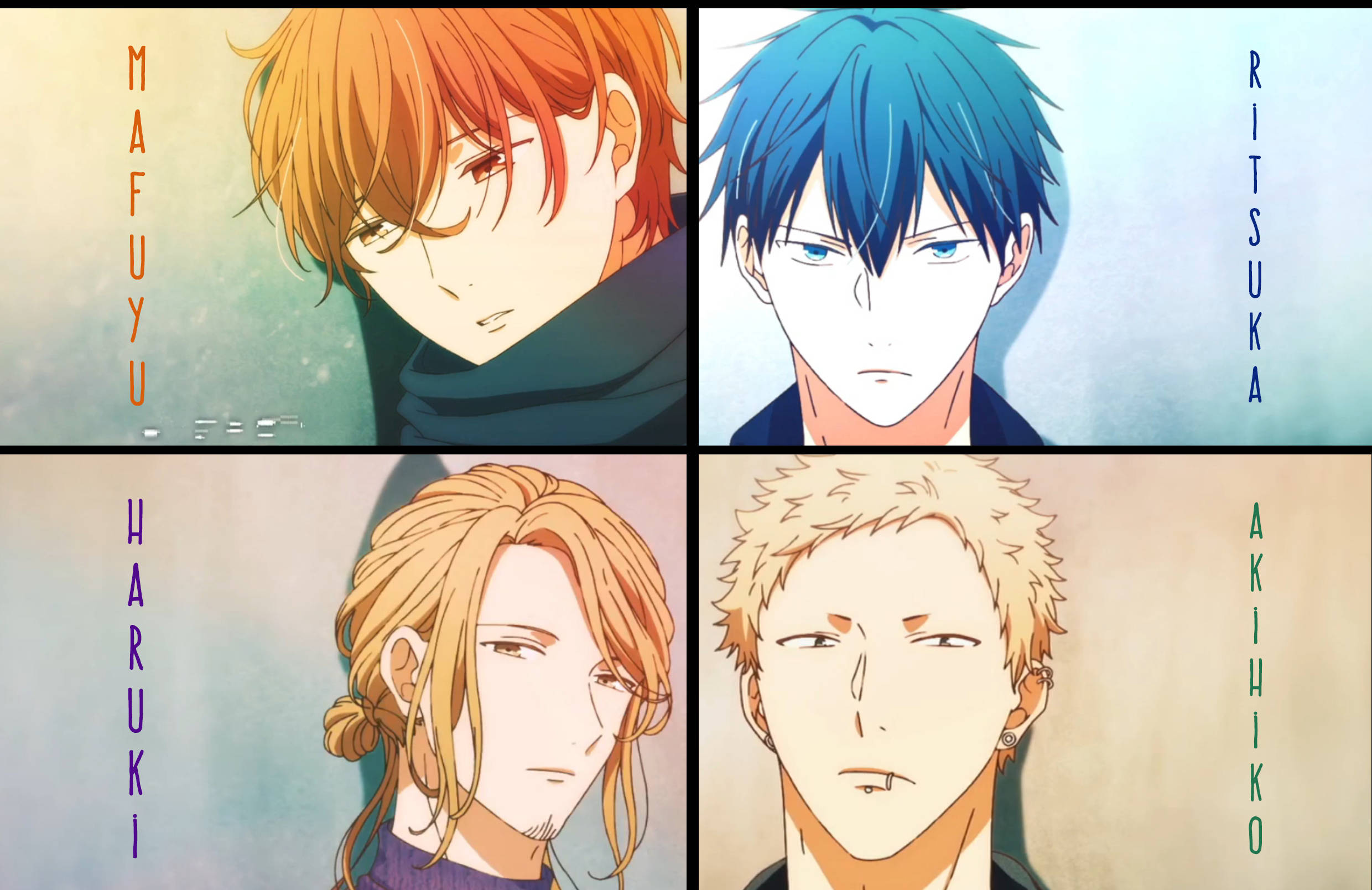 Given, anime, male characters, Full HD Desktop Wallpaper