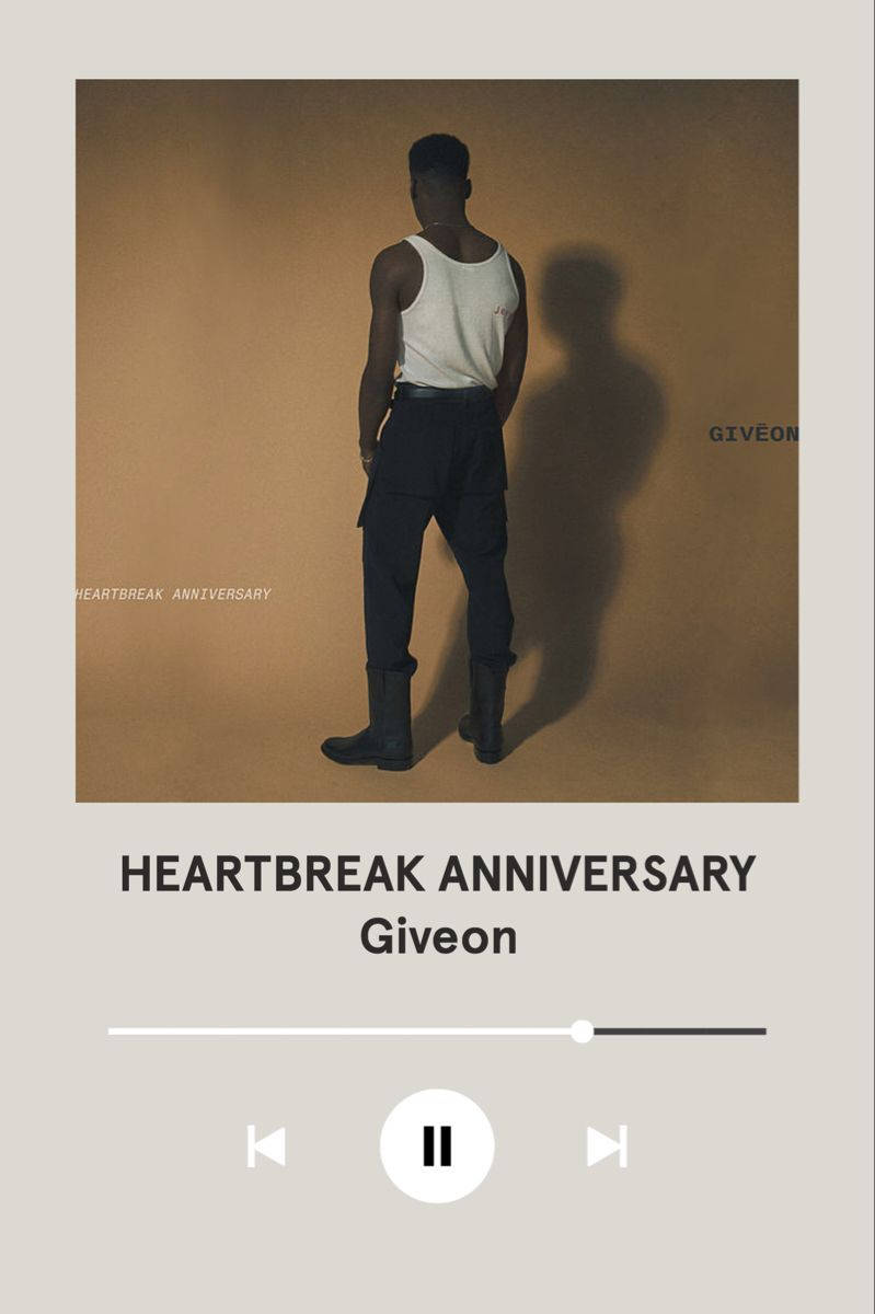 Giveon, heartbreak anniversary, white tank top, SD Phone Wallpaper