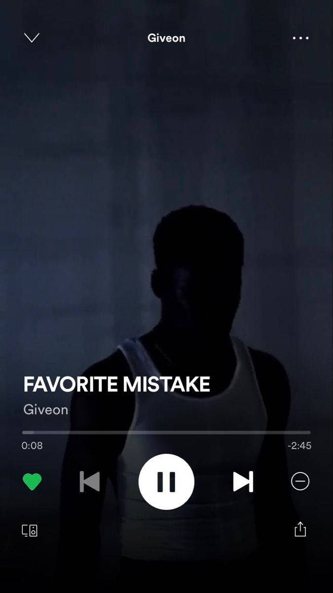 Giveon, Favorite Mistake, white tank top, SD Phone Wallpaper