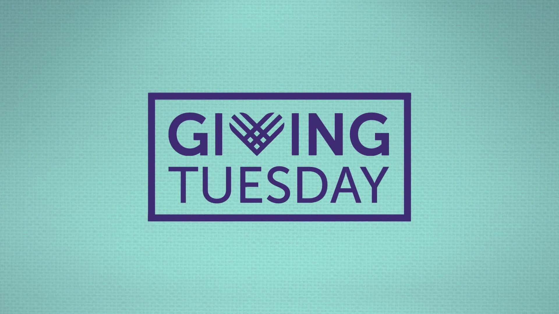 Giving Tuesday, purple, heart, Full HD Desktop Wallpaper