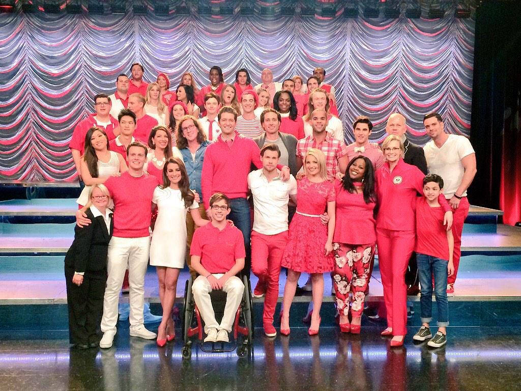 Glee, cast members, finale, SD Desktop Wallpaper