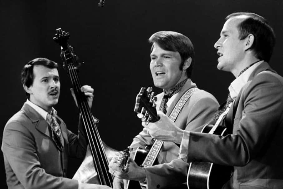 Glen Campbell, band members, double bass, SD Desktop Wallpaper