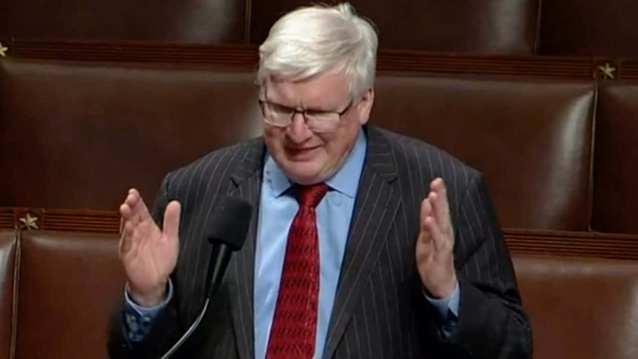 Glenn Grothman, official meeting, microphone, HD Desktop Wallpaper