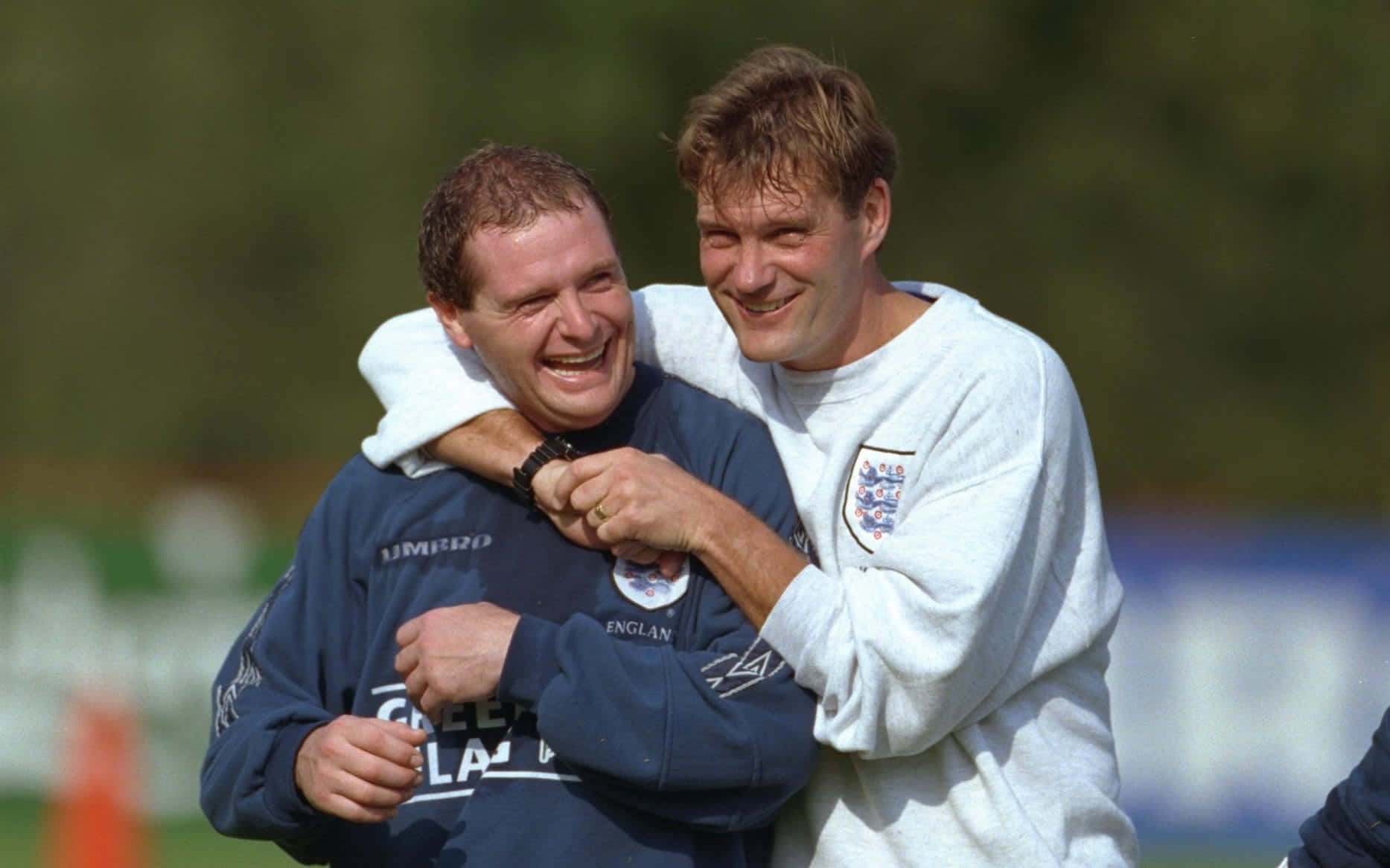 Glenn Hoddle, English footballers, sunny training field, HD Desktop Wallpaper
