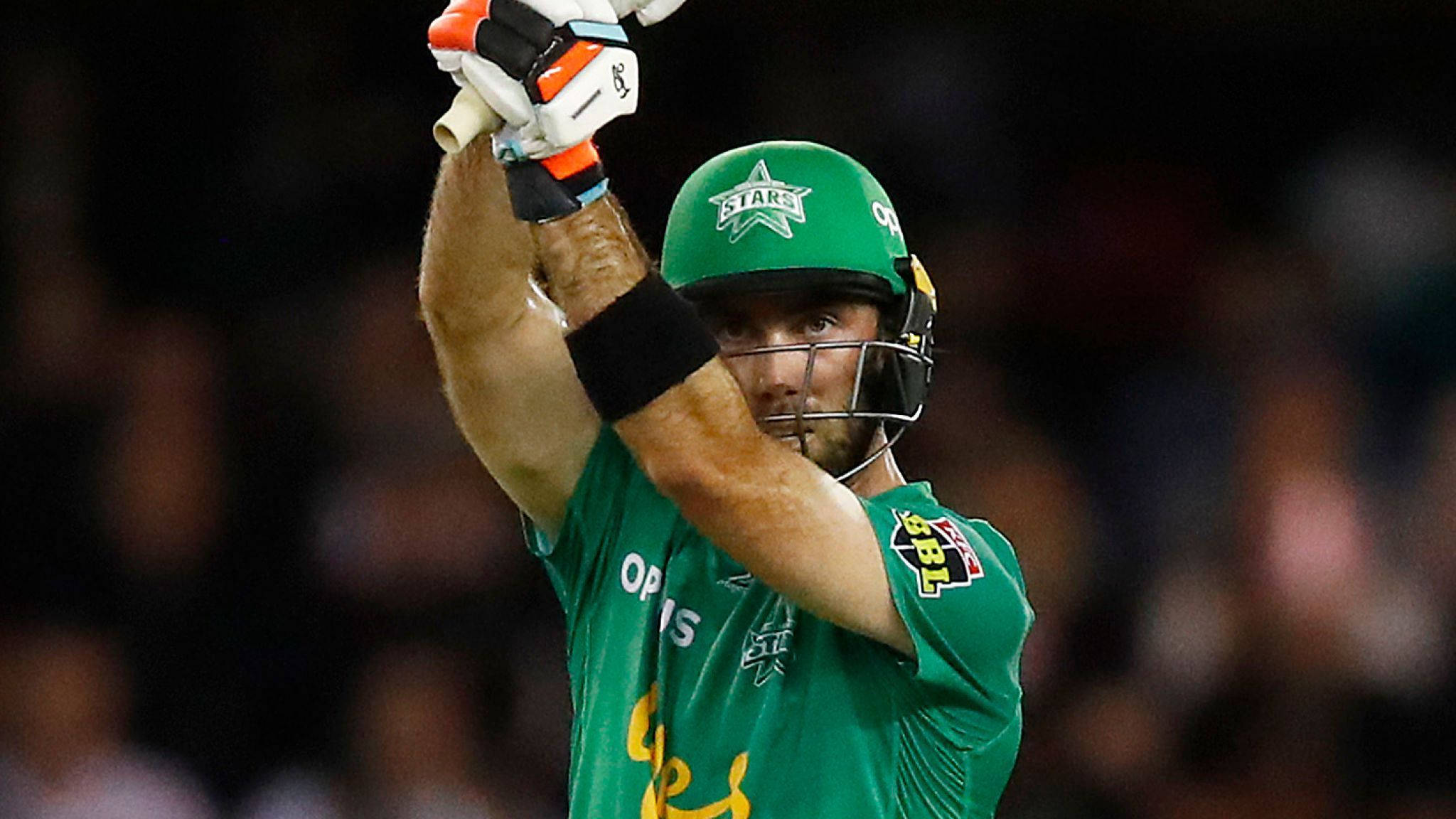 Glenn Maxwell, cricket player, green gear, Full HD Desktop Wallpaper