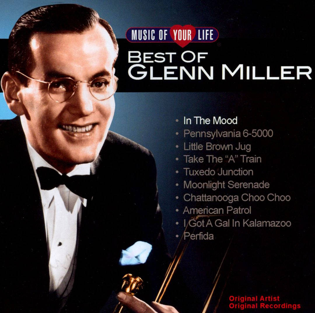 Glenn Miller, tuxedo, trumpet, SD Desktop Wallpaper