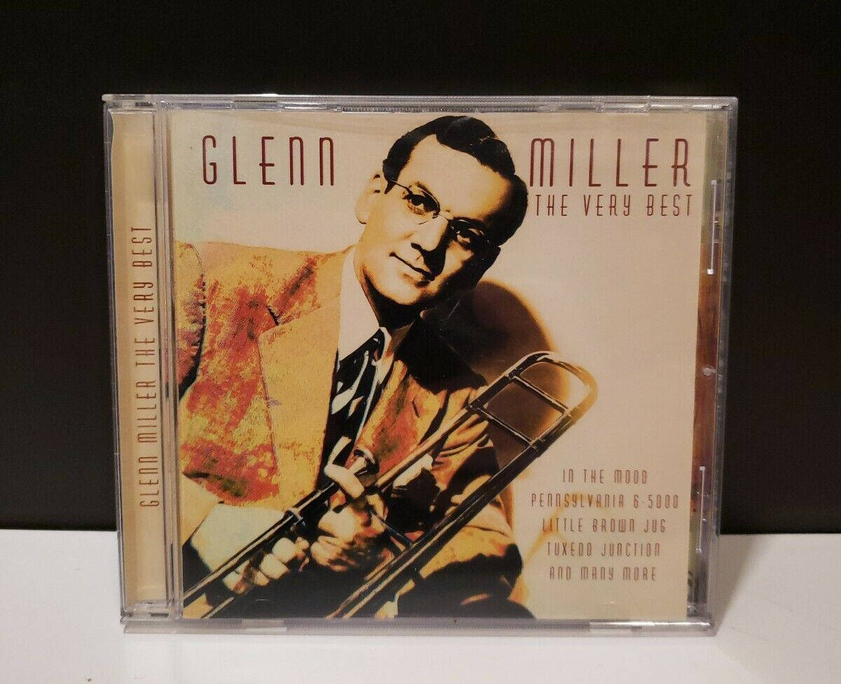 Glenn Miller, trombone, sepia tones, SD Desktop Wallpaper