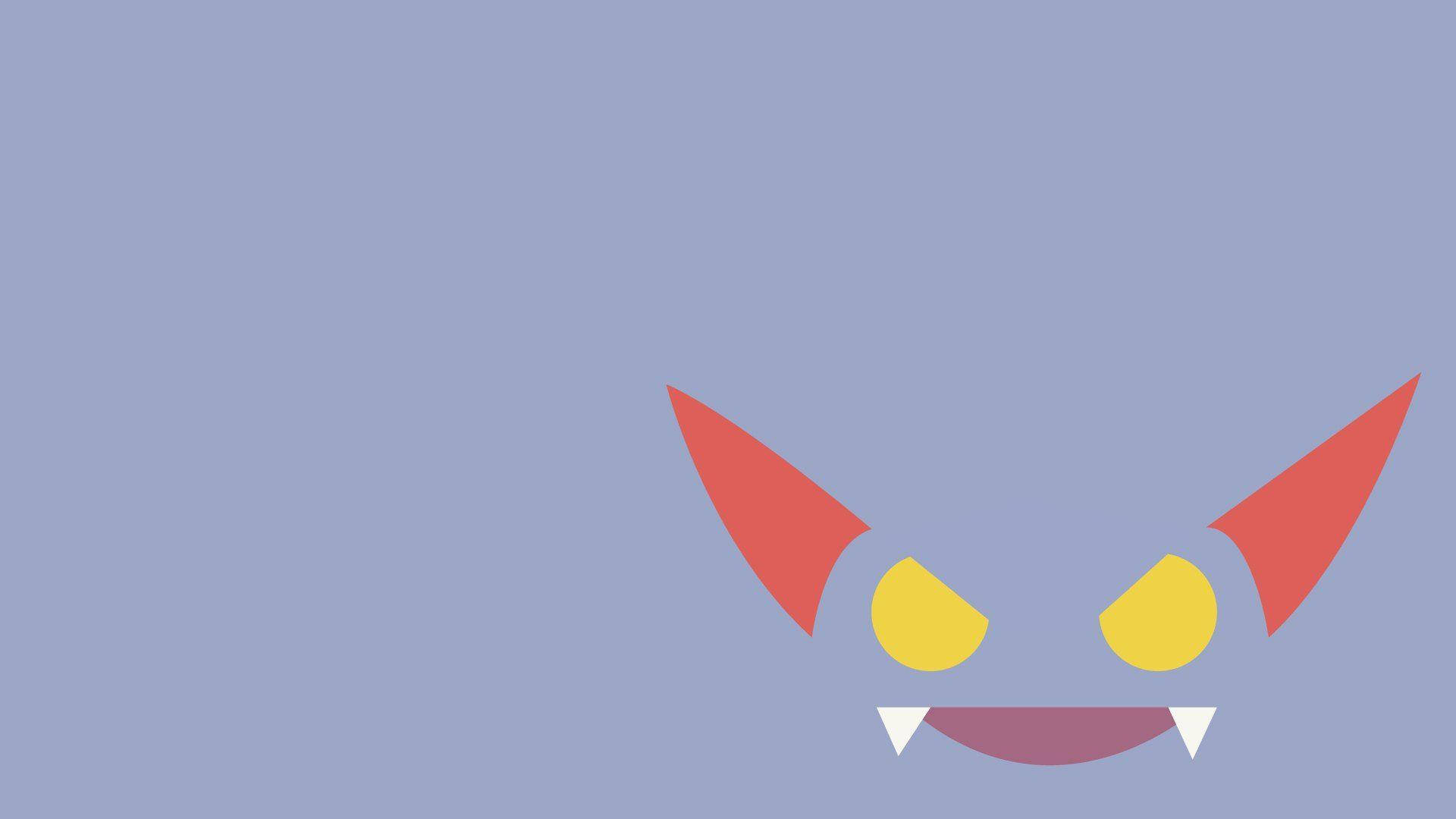 Gliscor, red horns, yellow eyes, Full HD Desktop Wallpaper