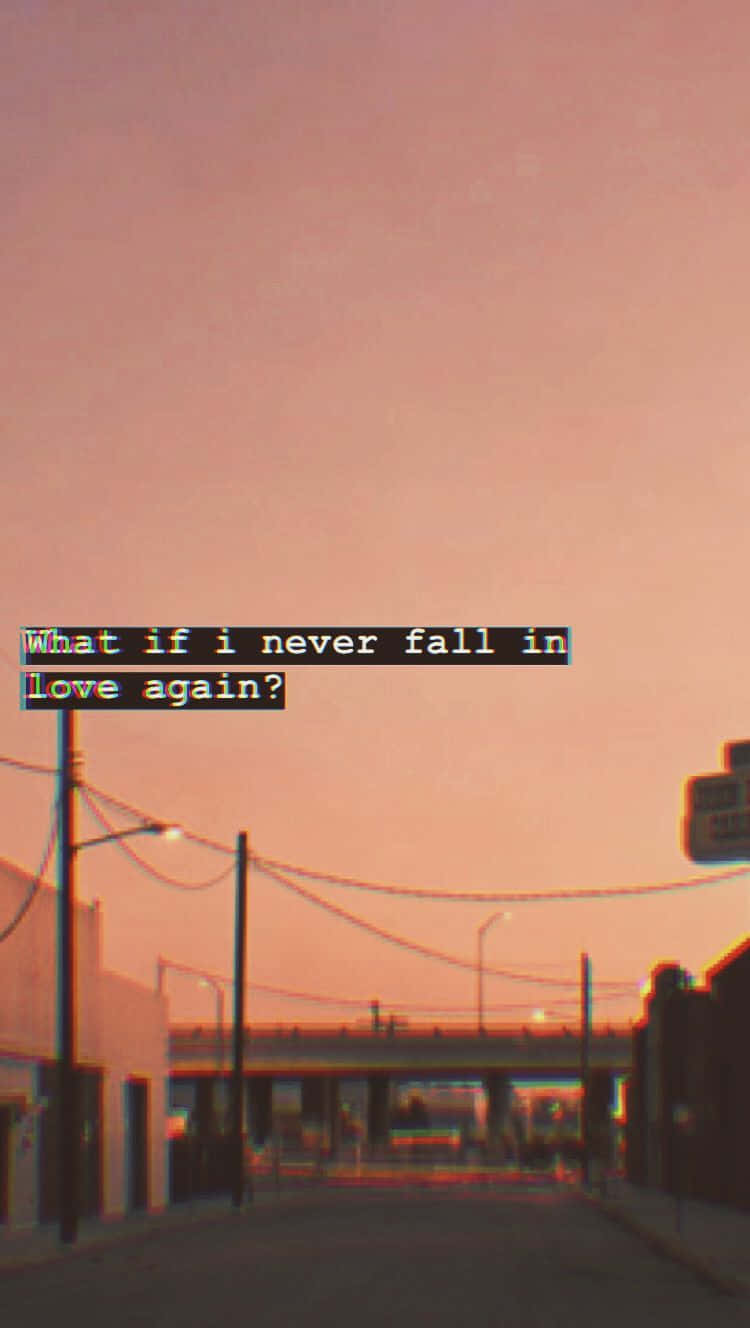 Orange Sky, Glitch, vintage grunge aesthetic, HD Phone Wallpaper