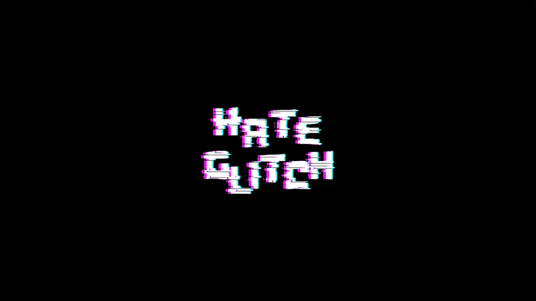 Glitch Trippy Dark Aesthetic