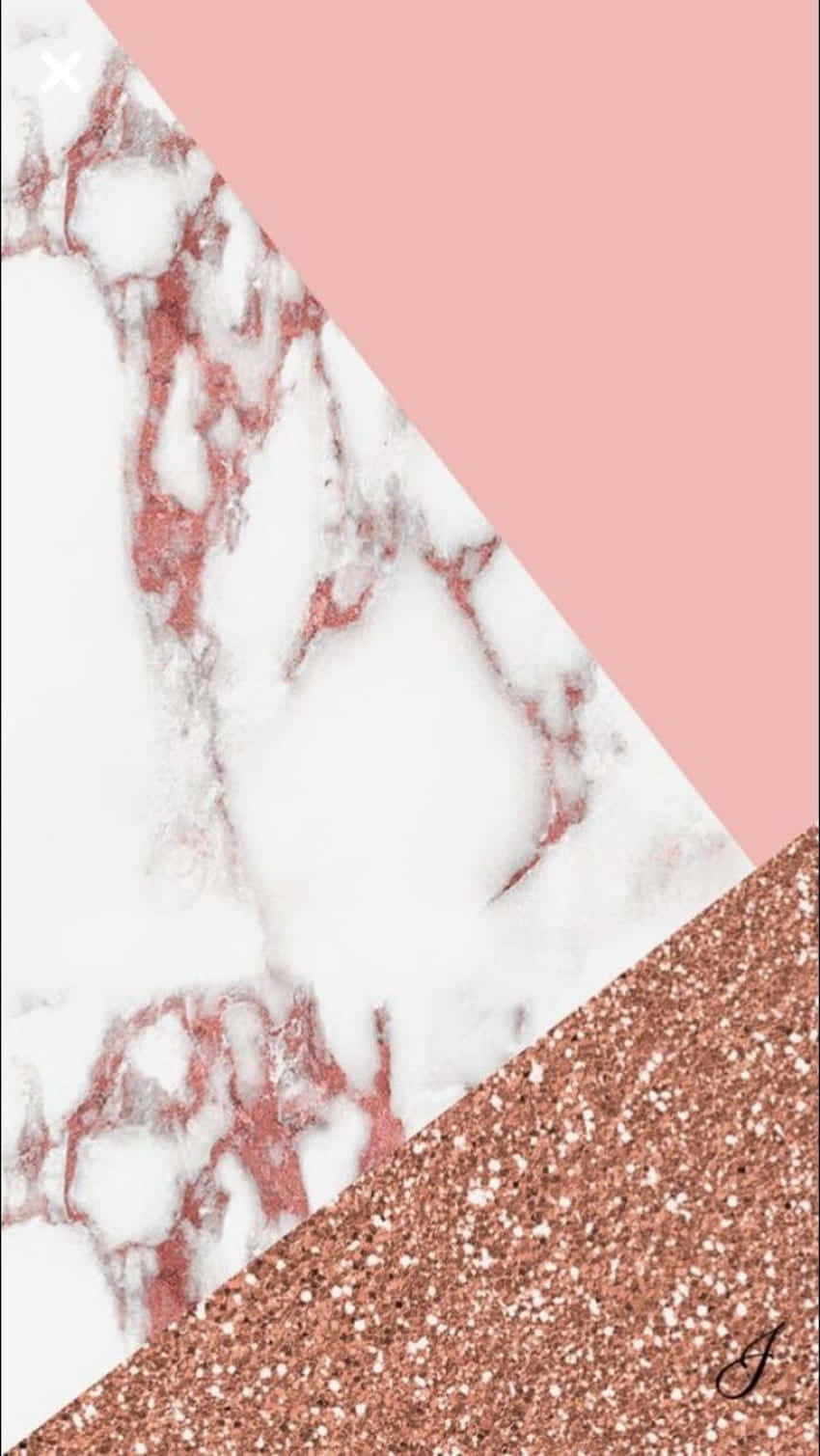 glitter aesthetic tumblr, white rose gold marble, pink glitter rose gold, HD Phone Wallpaper