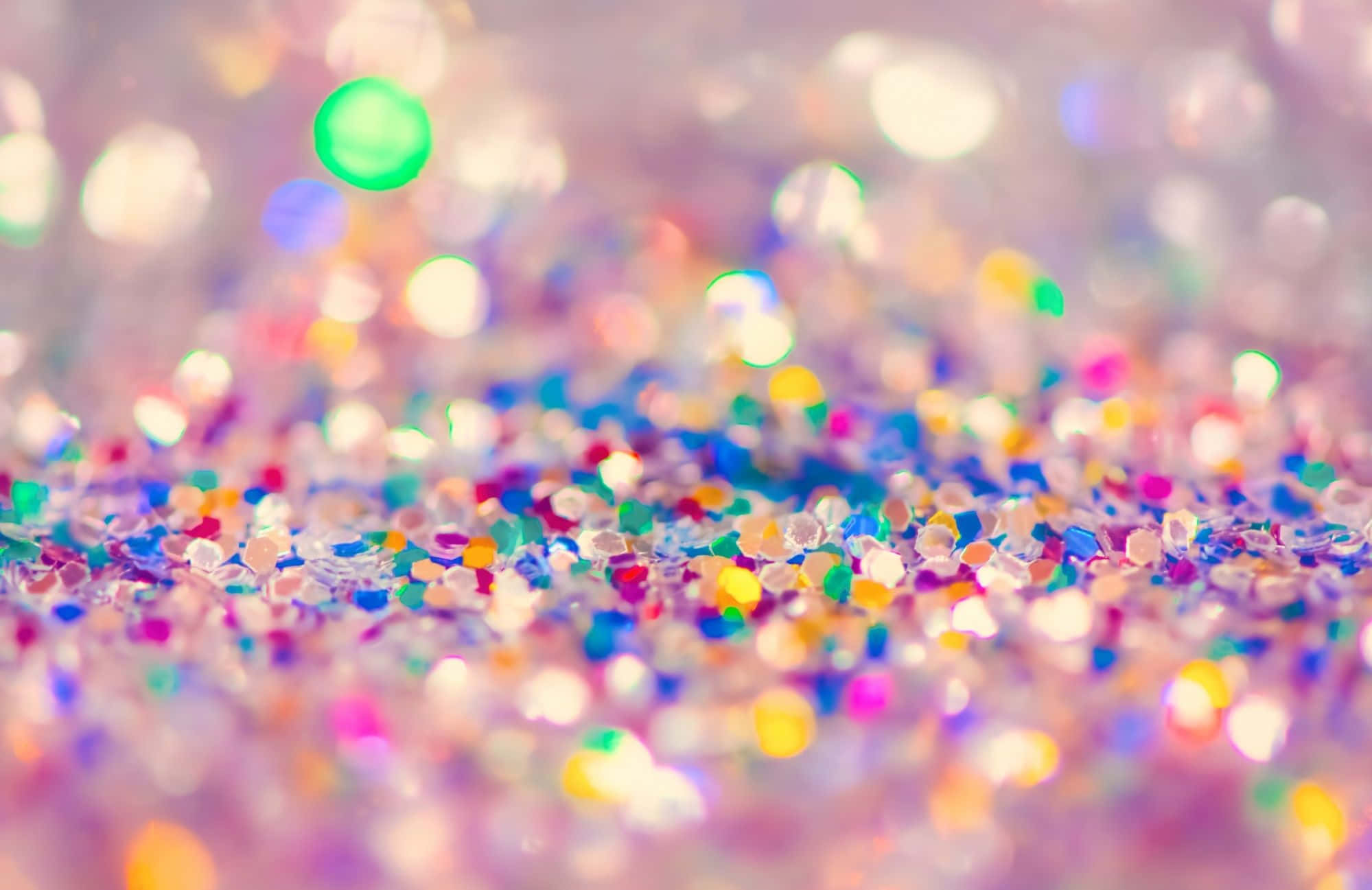 Glitter Galaxy, rainbow hues, pink background, Full HD Desktop Wallpaper