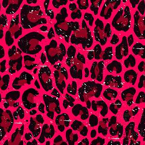 Glitter Leopard, pink, black leopard spots, SD Desktop Wallpaper