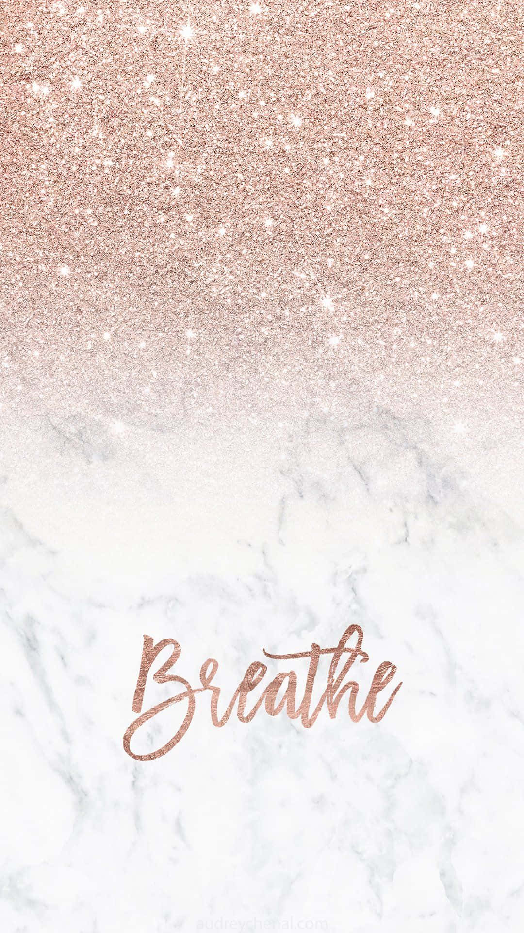 glitter marble, rose gold glitter sky, white marble base, Full HD Phone Wallpaper