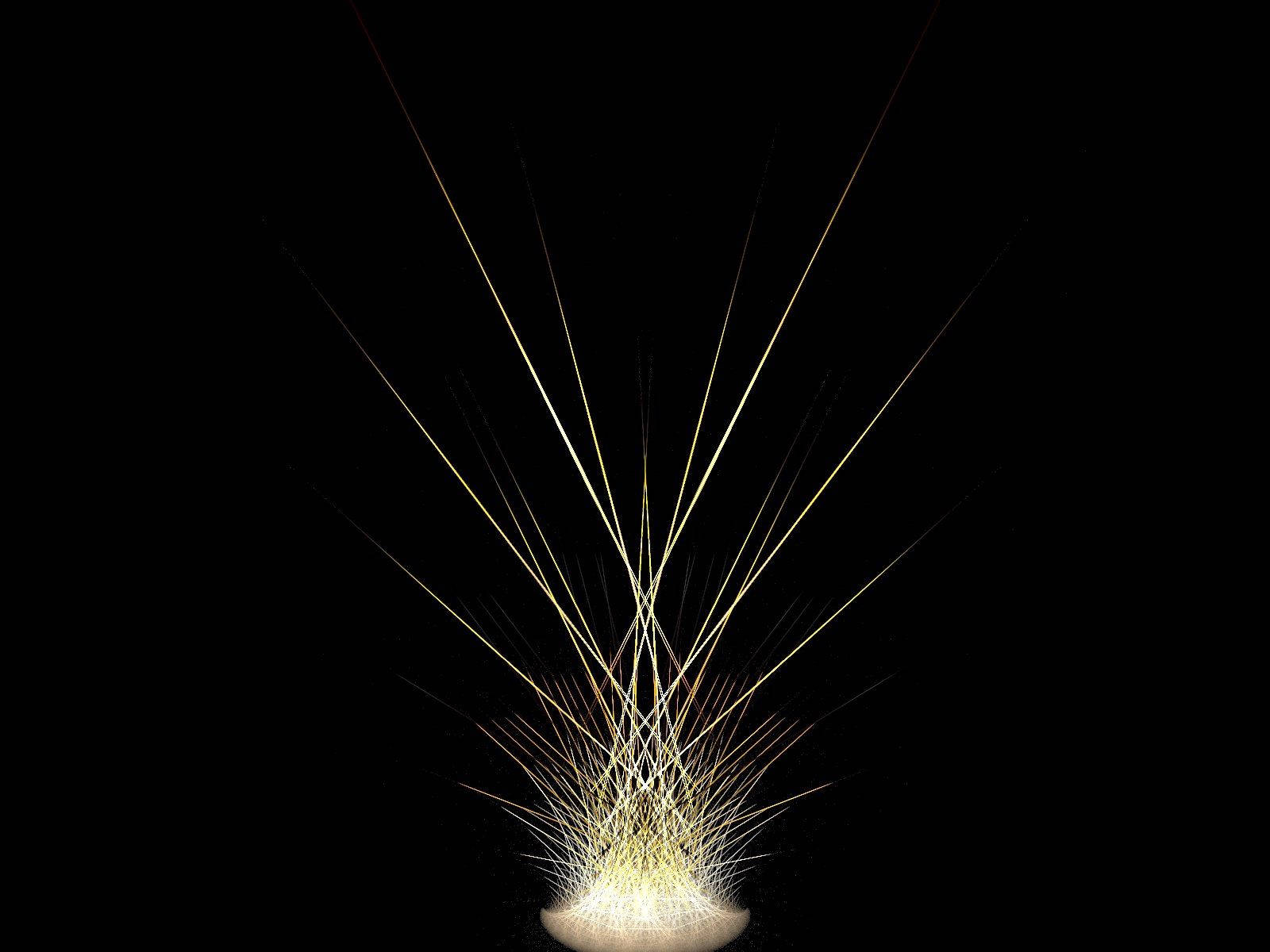 Glitter, Golden sparks, glowing base, HD Desktop Wallpaper