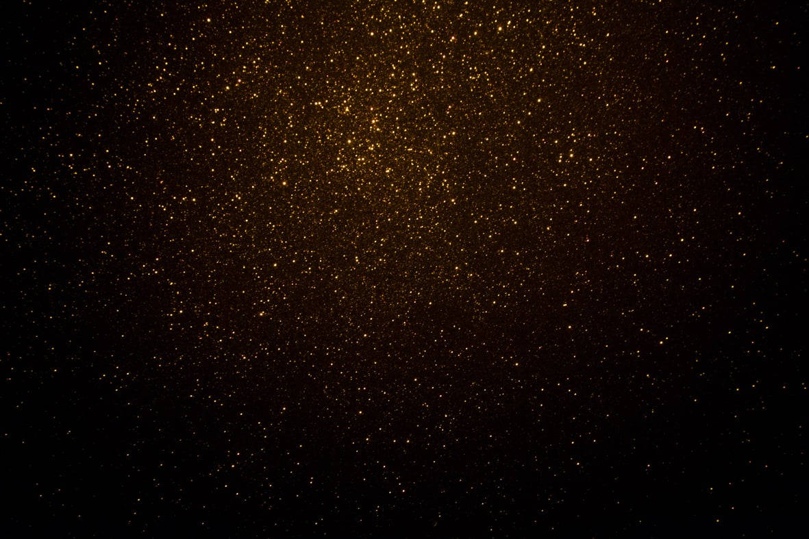 black glitter, trickling gold, golden glitter particles, SD Desktop Wallpaper