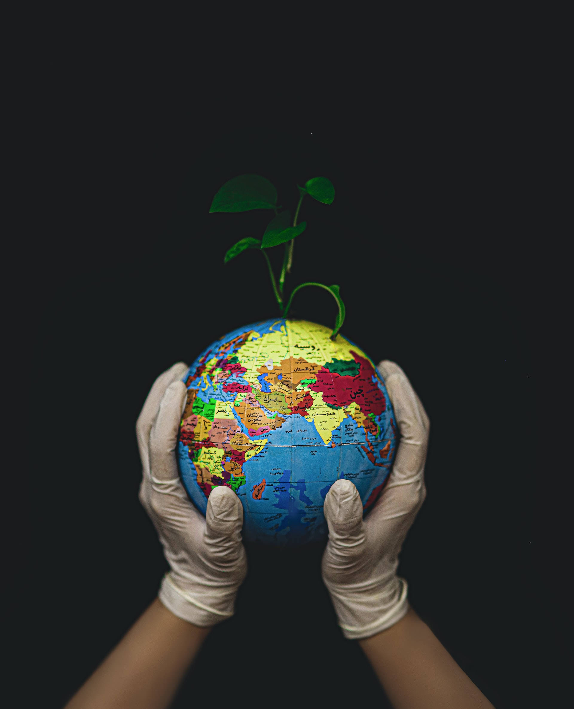 Globe Earth, iPhone 6, colorful globe, Full HD Phone Wallpaper