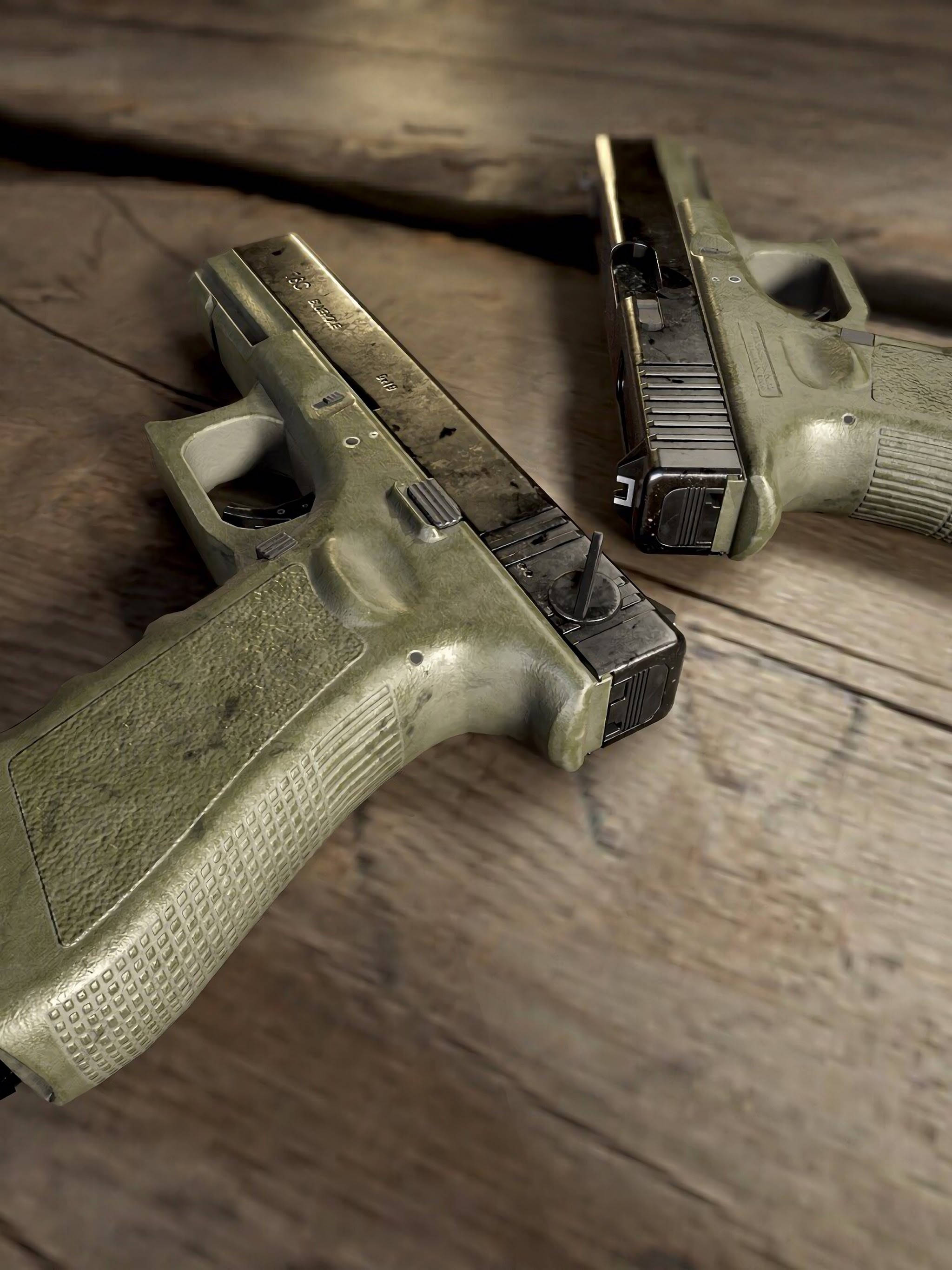 army green, olive green, Glock, 2K Phone Wallpaper