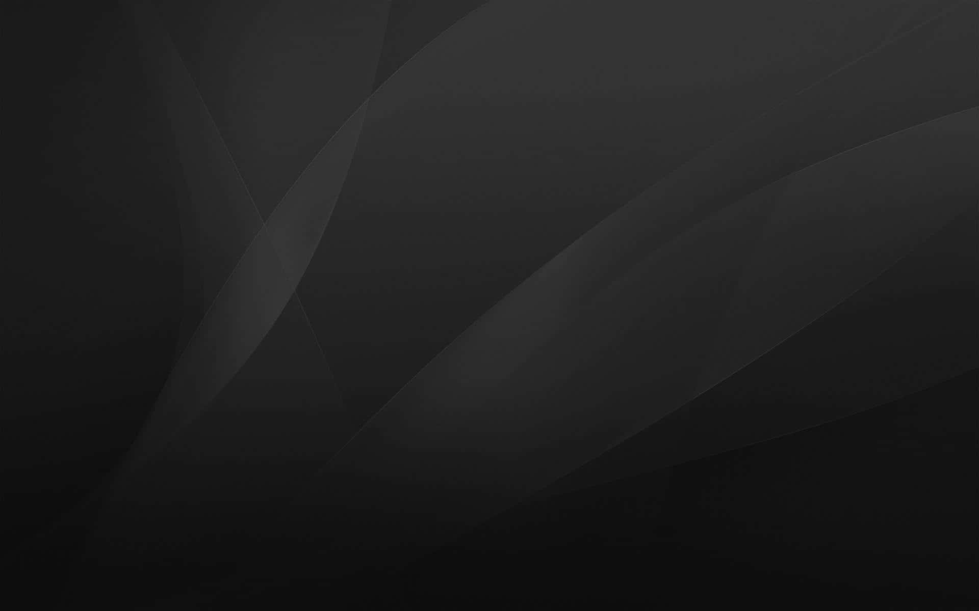 black background, black wavy pattern, soft gray gradients, Full HD Desktop Wallpaper