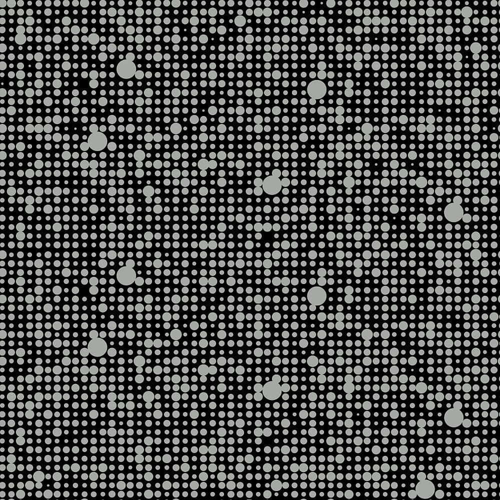 black polka dot, gray dots, repeating pattern, SD Desktop Wallpaper