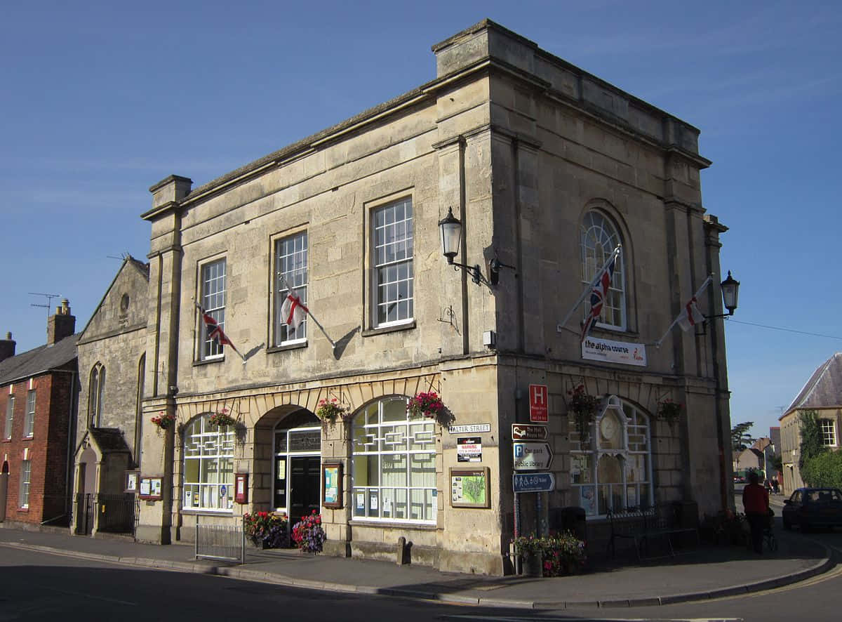 historic building, Gloucester U K, stone building, SD Desktop Wallpaper