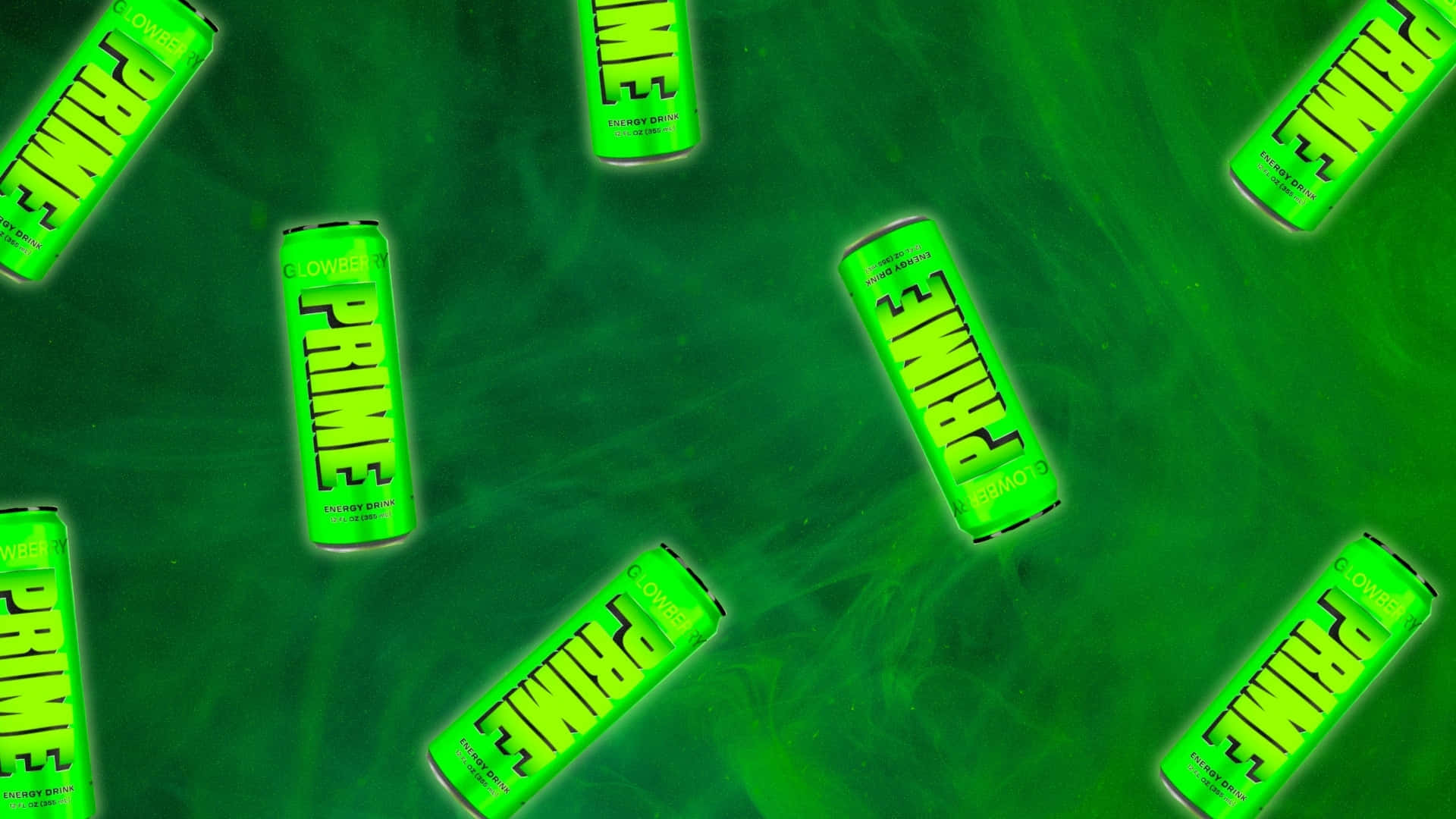 Glowberry Prime, neon green, energy drink, Full HD Desktop Wallpaper
