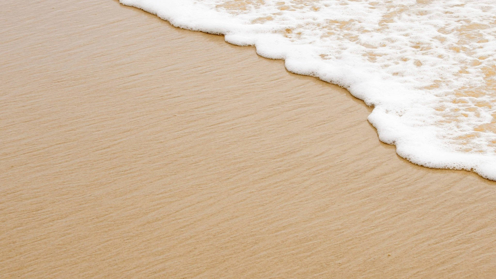 Gmail, pristine beach, ocean waves, Full HD Desktop Wallpaper