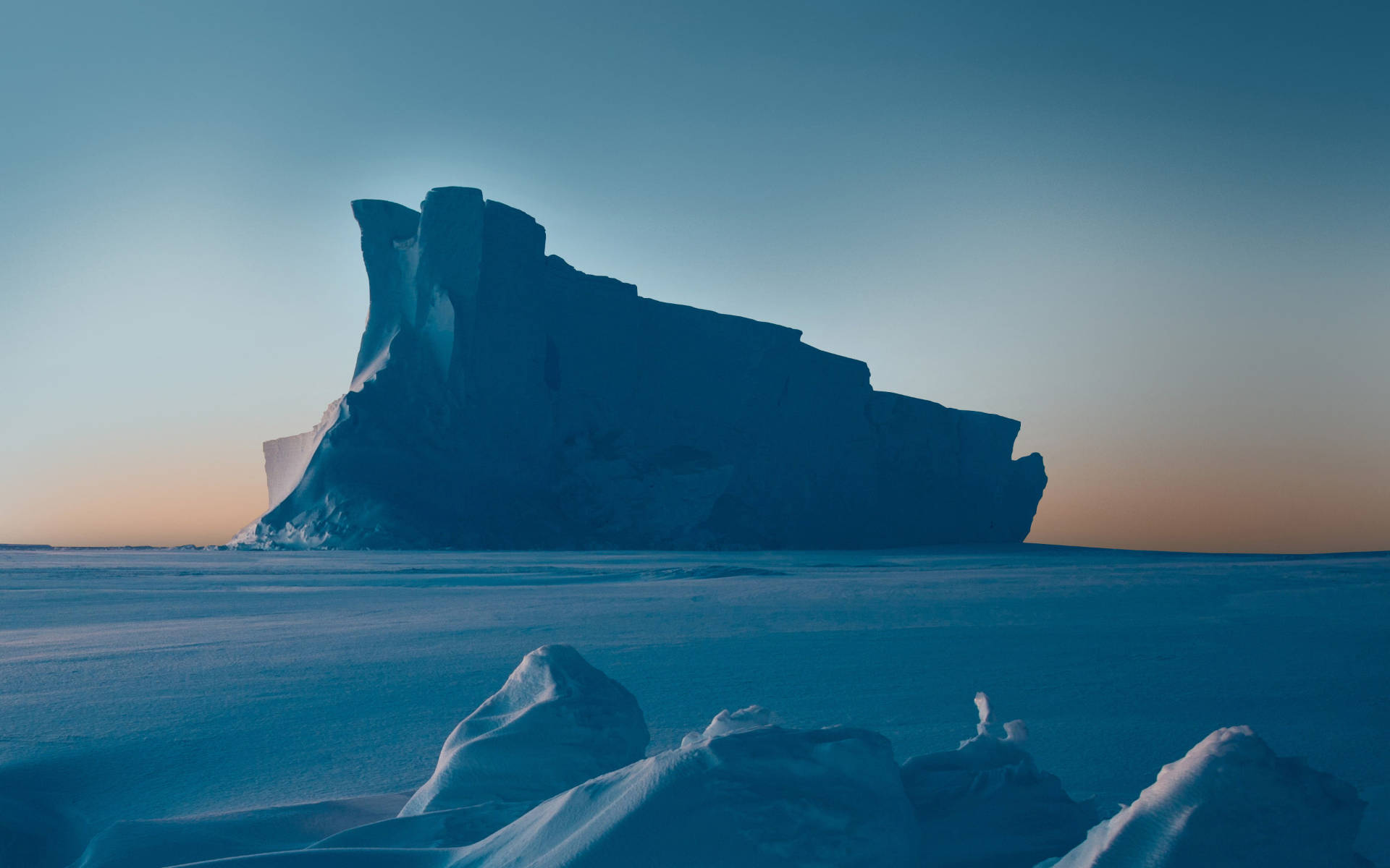 Gmail, rock formation, iceberg, Full HD Desktop Wallpaper
