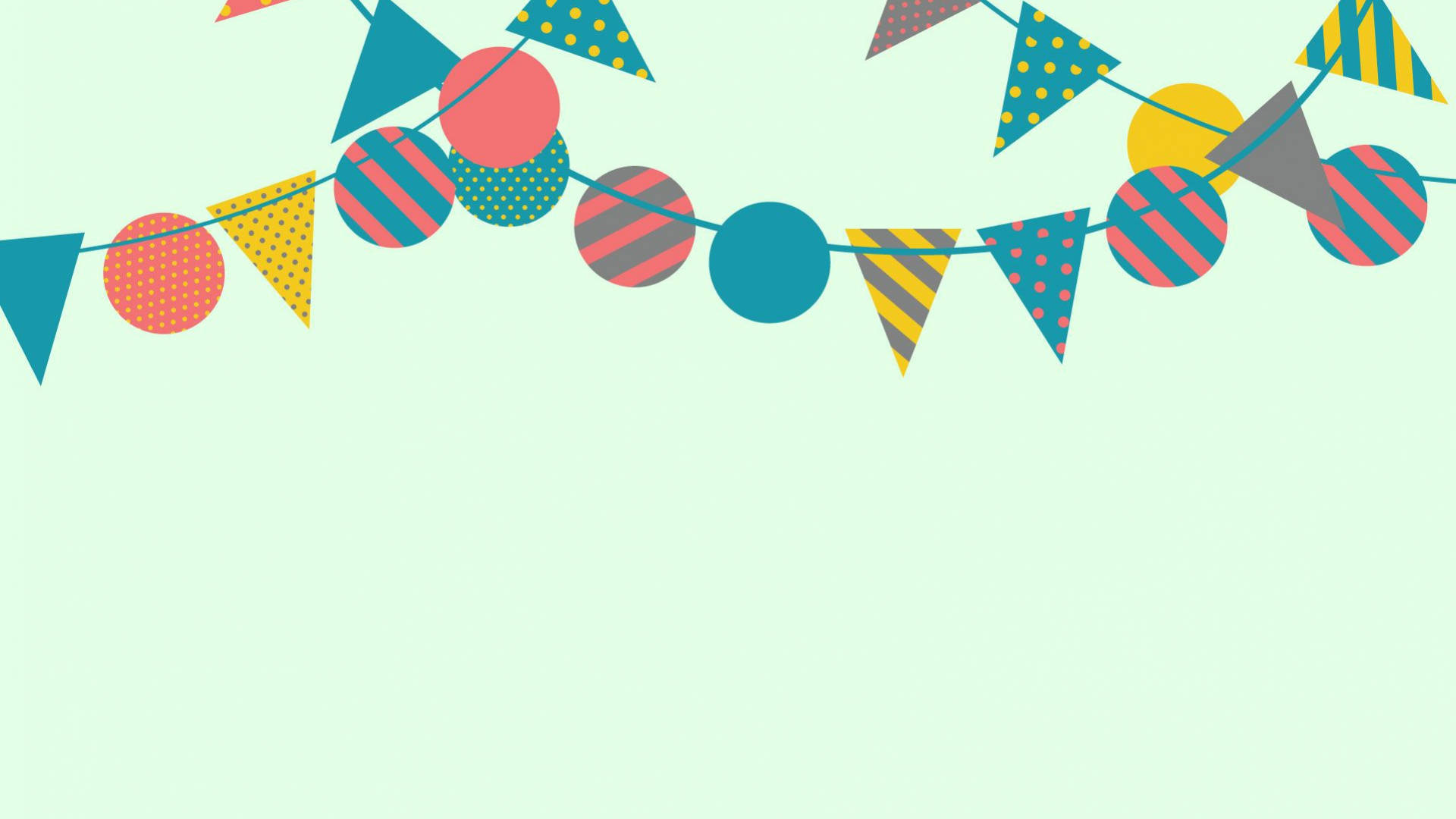 Gmail, party bunting, polka dots, Full HD Desktop Wallpaper