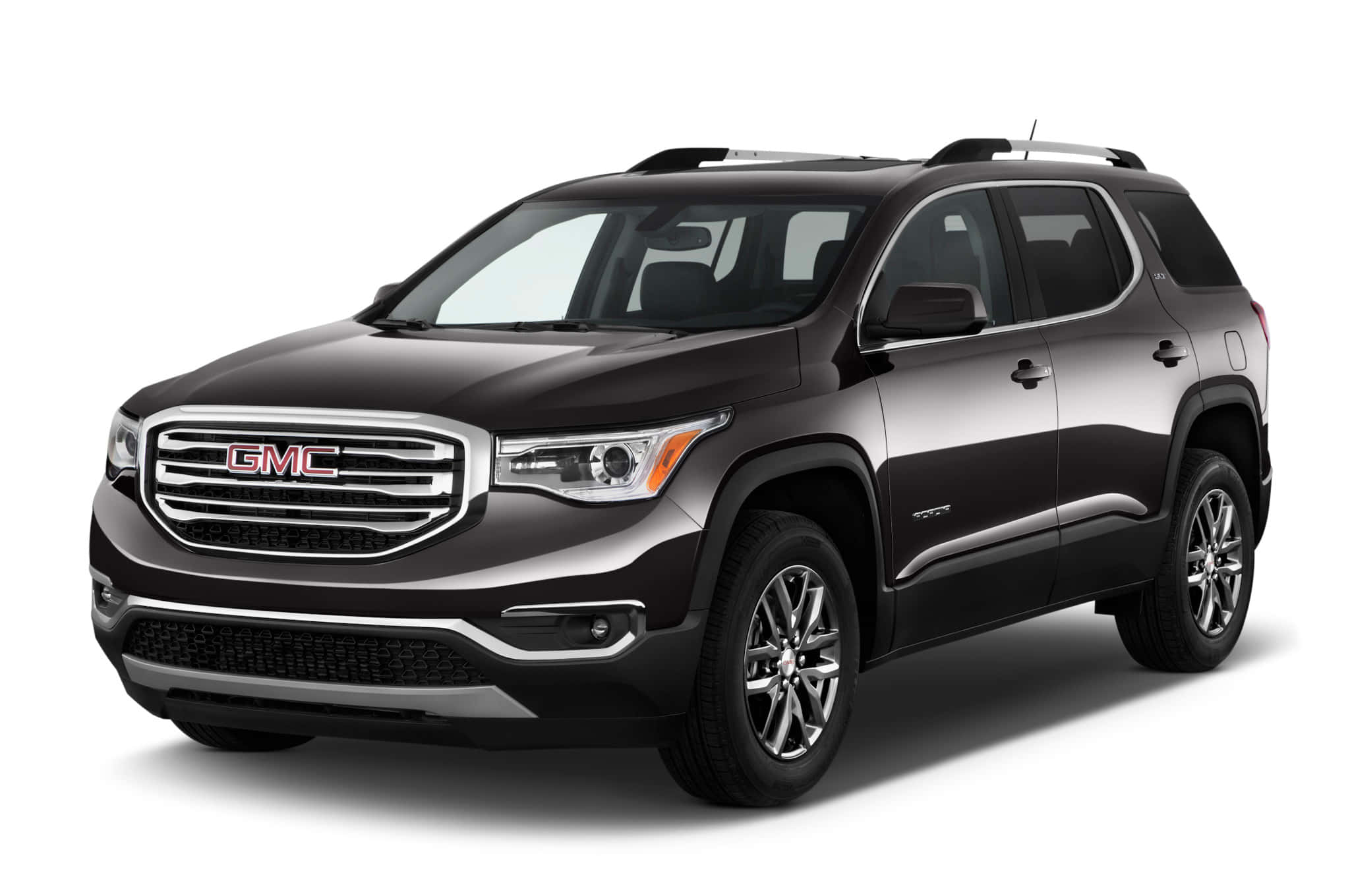GMC Acadia, black, chrome accents, Full HD Desktop Wallpaper