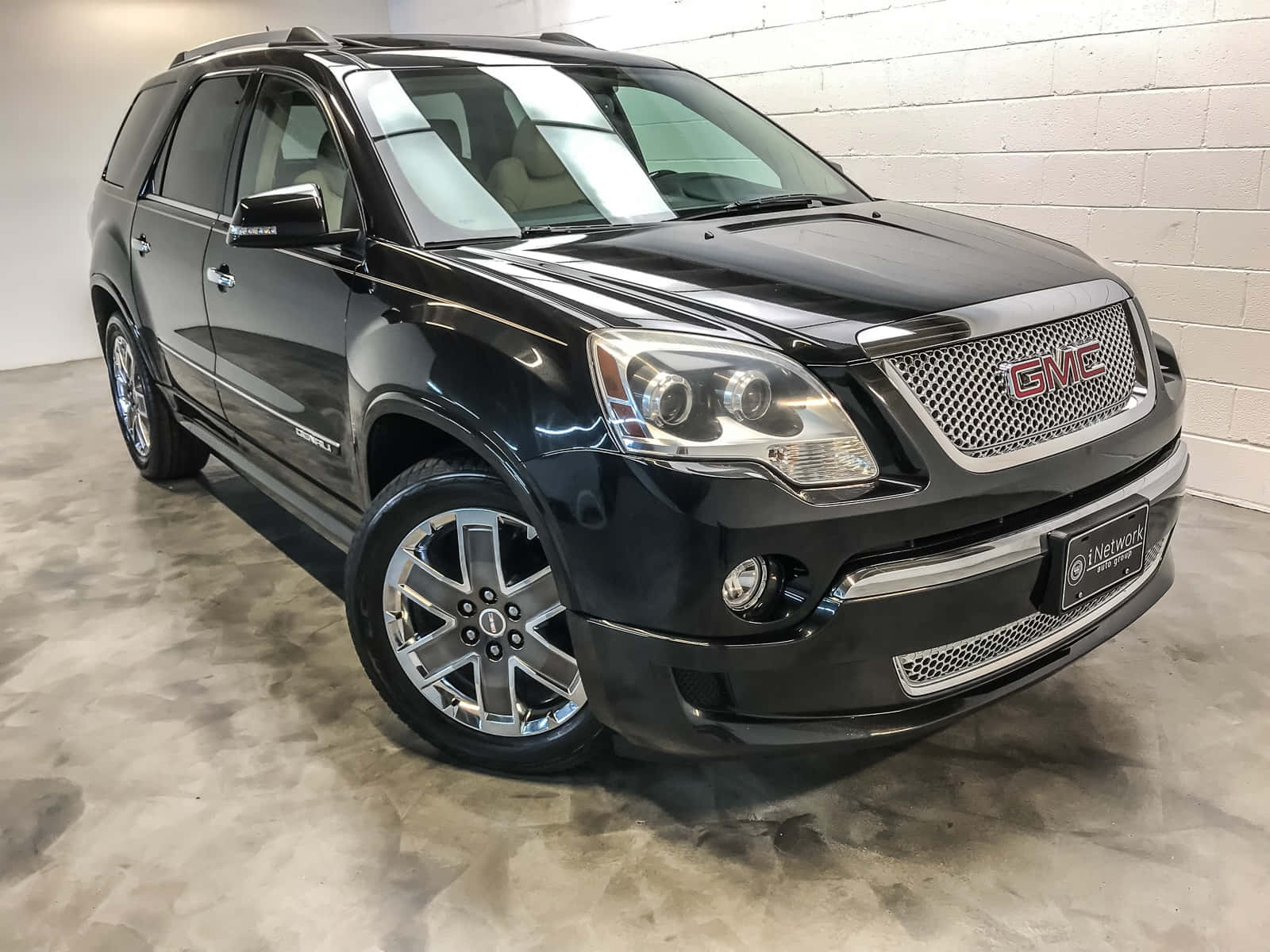 GMC Acadia, black, indoor garage, HD Desktop Wallpaper