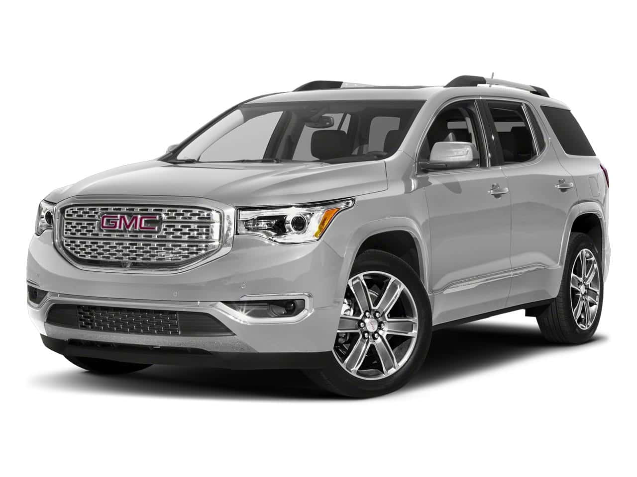GMC Acadia, silver, chrome accents, HD Desktop Wallpaper
