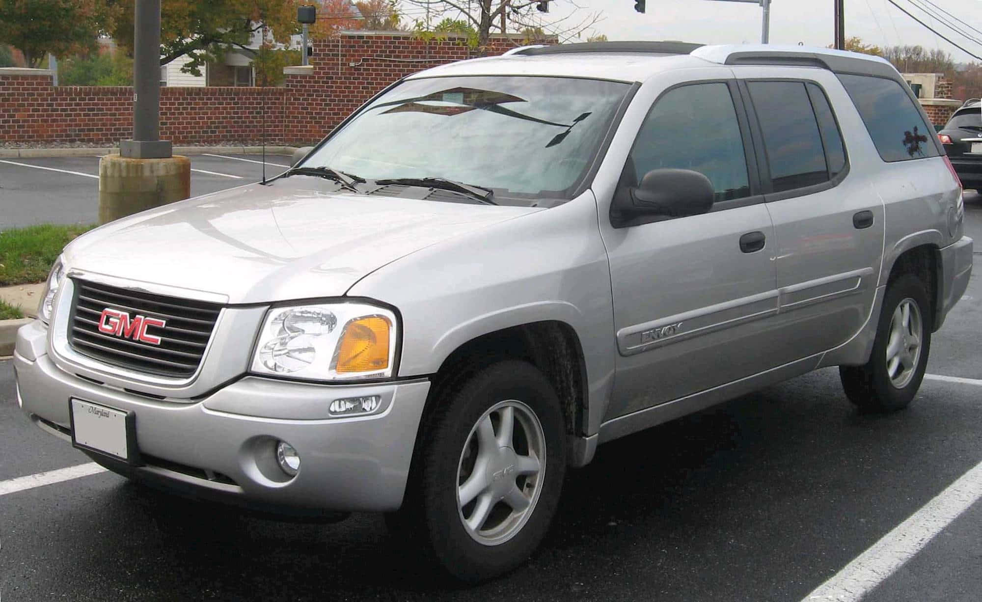 GMC Envoy, 2000, silver, Full HD Desktop Wallpaper