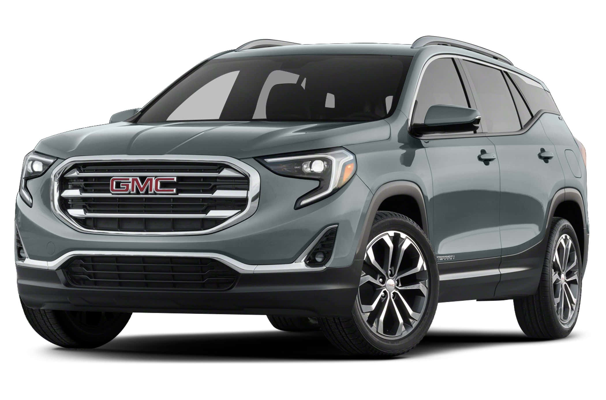 GMC Terrain, gray, chrome accents, Full HD Desktop Wallpaper