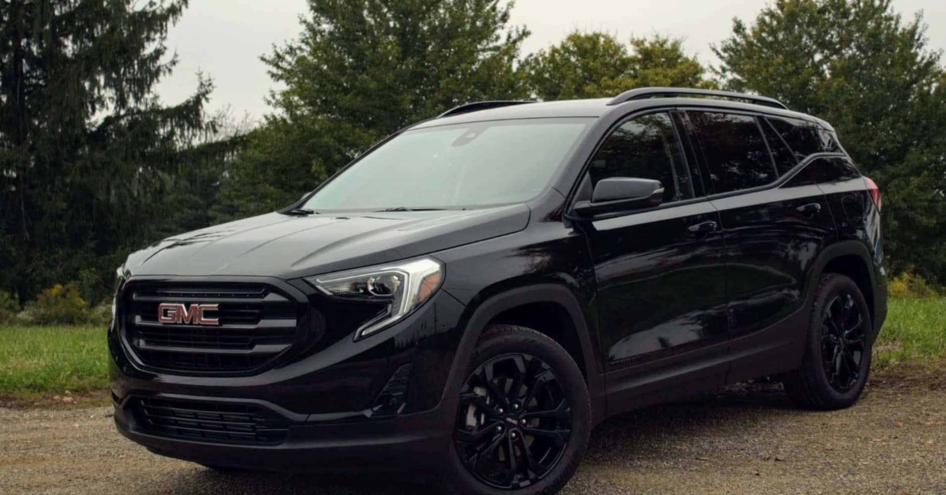 GMC Terrain, black, gravel, HD Desktop Wallpaper