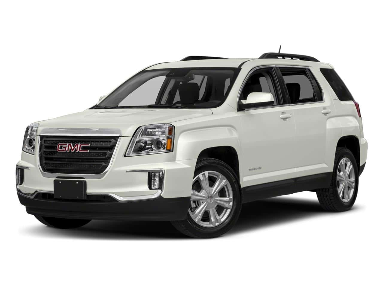 GMC Terrain, white, chrome accents, HD Desktop Wallpaper