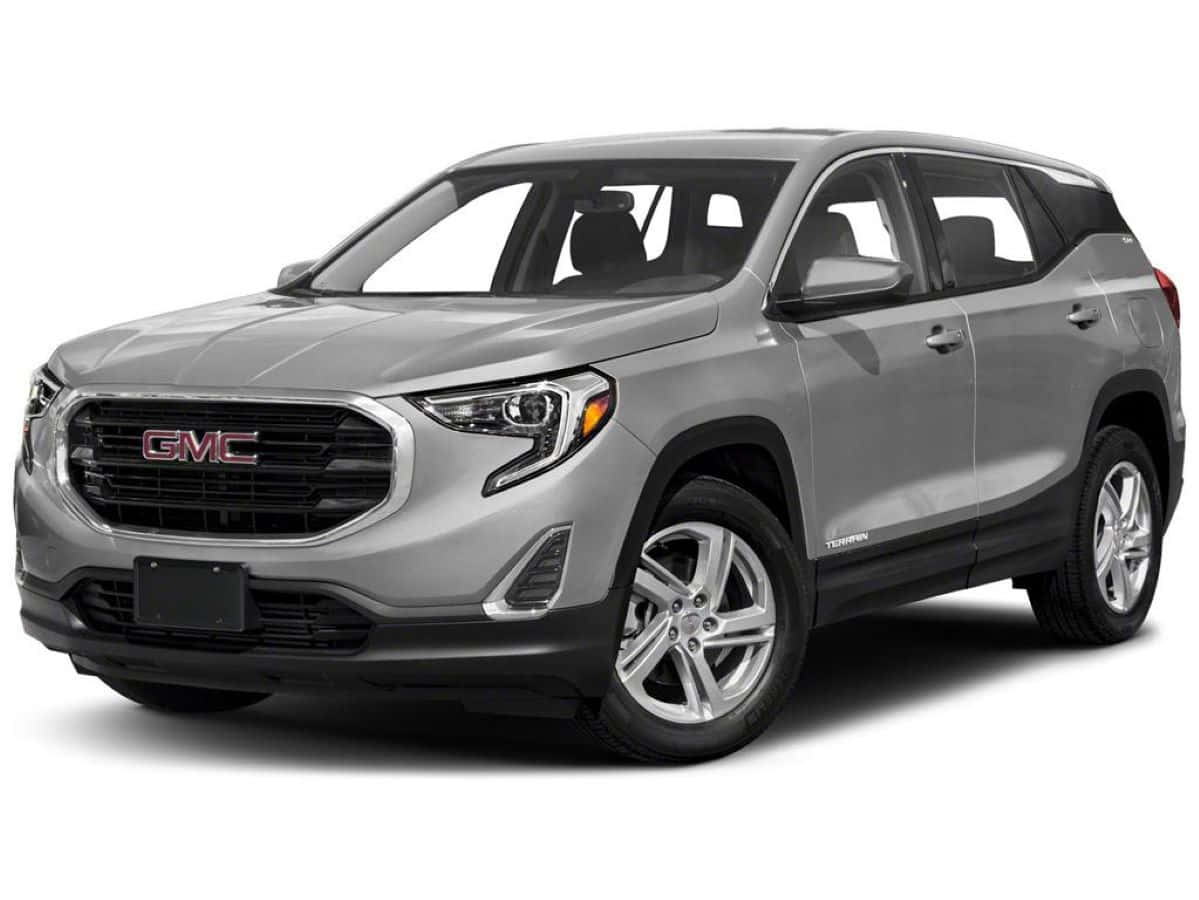 GMC Terrain, silver, studio shot, SD Desktop Wallpaper