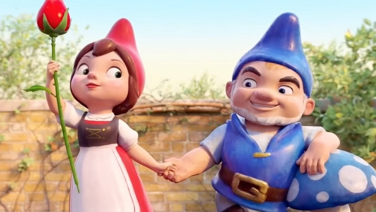Gnomeo And Juliet, 3d-rendered garden gnome, girl, HD Desktop Wallpaper