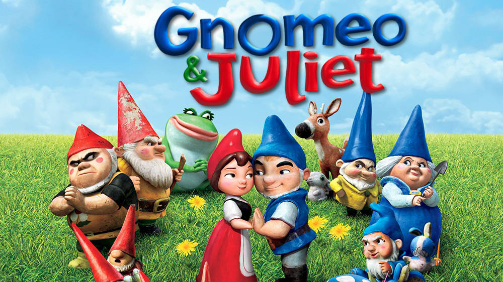 Gnomeo And Juliet, 3D Desktop, sunny meadow, SD Desktop Wallpaper